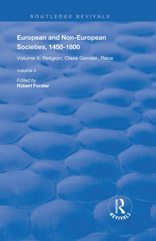 European and non-European societies, 1450-1800. Volume II
