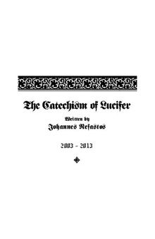 The Catechism of Lucifer