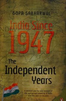 India since 1947: The Independent Years