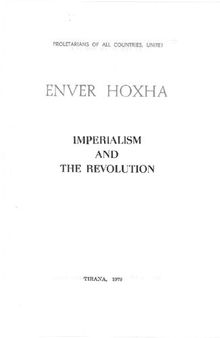 Imperialism and the revolution