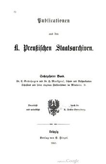 Lehns- und Besitzurkunden Schlesiens und seiner Fürstentümer im Mittelalter