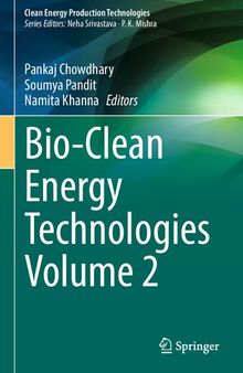 Bio-Clean Energy Technologies, Volume 2