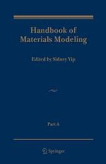 Handbook of Materials Modeling: Methods