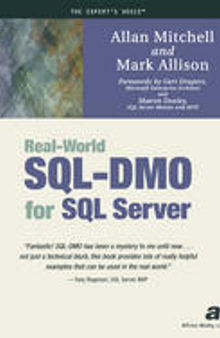Real-World SQL-DMO for SQL Server