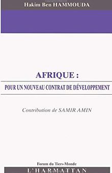 Afrique: pour un nouveau contrat de développement