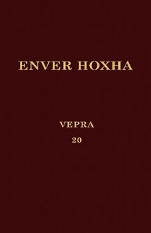 Enver Hoxha. Vepra