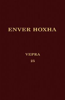 Enver Hoxha. Vepra