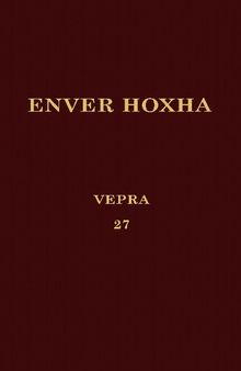 Enver Hoxha. Vepra