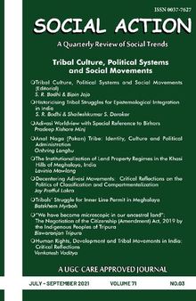 Tribal Culture, Political systems and Social Movements