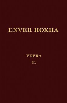 Enver Hoxha. Vepra