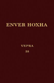Enver Hoxha. Vepra