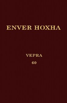 Enver Hoxha. Vepra