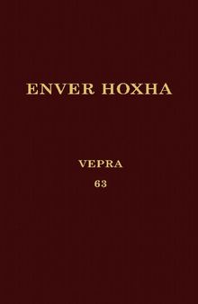 Enver Hoxha. Vepra