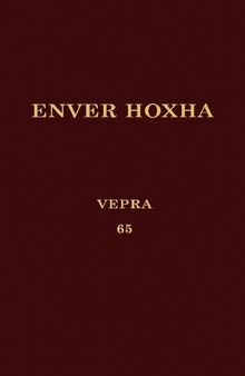 Enver Hoxha. Vepra