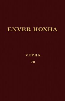 Enver Hoxha. Vepra