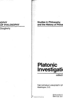 Platonic investigations