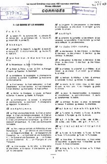 Grammaire 450 nouveaux exercises_niveau debutant_corriges
