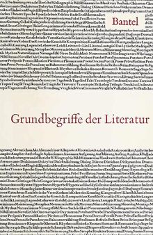 Grundbegriffe der Literatur.