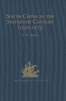South China in the Sixteenth Century (1550-1575)