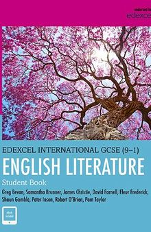 Pearson Edexcel International GCSE (9-1) English Literature Student Book-Pearson Education (2021)