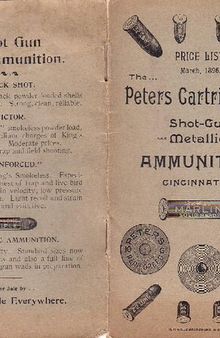 Peters Ammunition Price List - March 1896