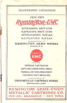 Remington UMC Catalogue - 1911-1912