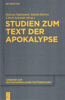 Studien zum Text der Apokalypse