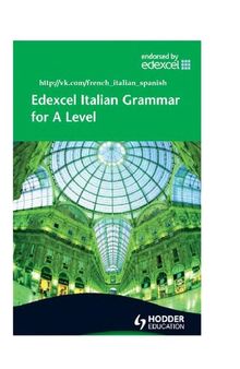 Italian Grammar for a level Edexcel