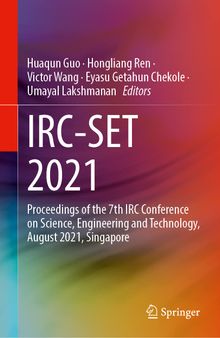 IRC-SET 2021: Proceedings of the 7th IRC Conference on Science, Engineering and Technology, August 2021, Singapore