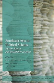 Southeast Asia in Political Science. Theory, Region, and Qualitative Analysis