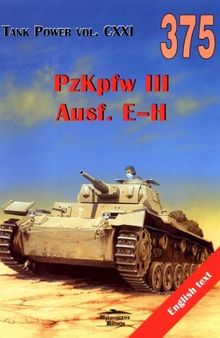 PzKpfw III Ausf. E-H. Tank Power vol. CXXI 375