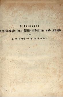 Allgemeine Encyclopädie der Wissenschaften und Künste in alphabetischer Folge / Chiococca bis Claytonia