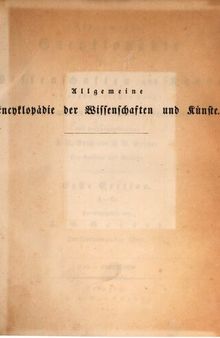 Allgemeine Encyclopädie der Wissenschaften und Künste in alphabetischer Folge / Fas bis Ferchard