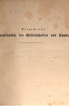 Allgemeine Encyclopädie der Wissenschaften und Künste in alphabetischer Folge / Ferdinand I. bis Fichtentinctur