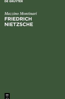 Friedrich Nietzsche: Eine Einfuhrung