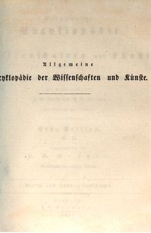 Allgemeine Encyclopädie der Wissenschaften und Künste in alphabetischer Folge / Fluth und Ebbe bis Fortunius