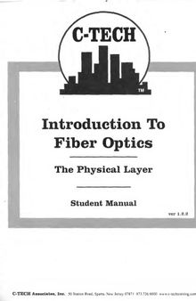 Introduction to Fiber Optics: The Physical Layer
