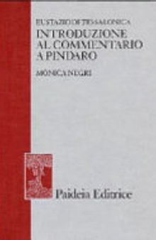 Eustazio: Introduzione al commentario a Pindaro