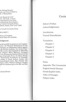 On Aristotle On the Soul 3.1-5, tr. H. Blumenthal