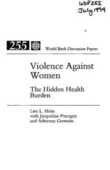 Violence against women. The hidden health burden
