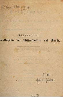 Allgemeine Encyclopädie der Wissenschaften und Künste in alphabetischer Folge / Grün bis Guano