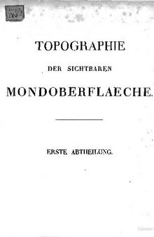 Topographie der sichtbaren Mondoberfläche