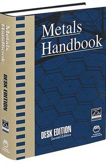 Metals Handbook Desk Edition 2nd Edition