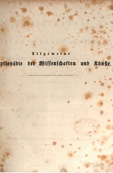 Allgemeine Encyclopädie der Wissenschaften und Künste in alphabetischer Folge / Zweite Section : Indogermanischer Sprachstamm bis