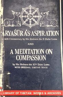 Aryasura's aspiration and meditation on compassion