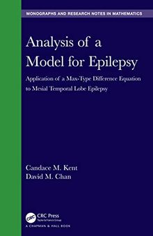 Analysis of a Model for Epilepsy: Application of a Max-Type Diﬀerence Equation to Mesial Temporal Lobe Epilepsy