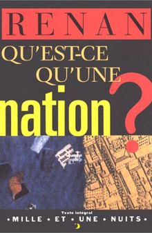 Qu'est-ce qu'une nation ?