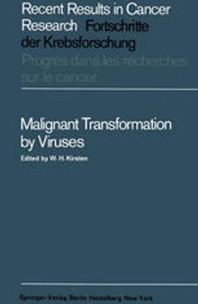 Malignant Transformation by Viruses