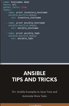 Ansible Tips and Tricks