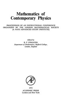 Mathematics of Contemporary Physics